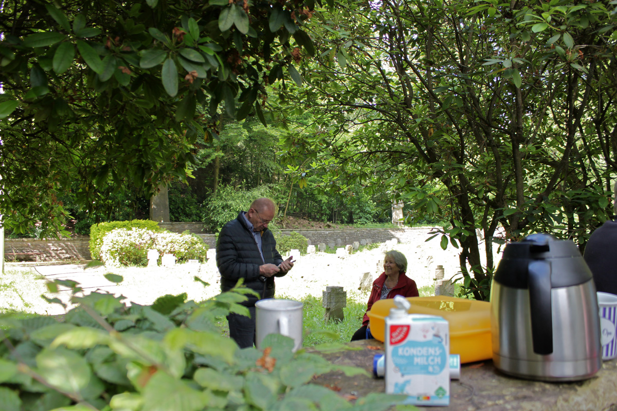 Freude über den großen Andrang an Station 4