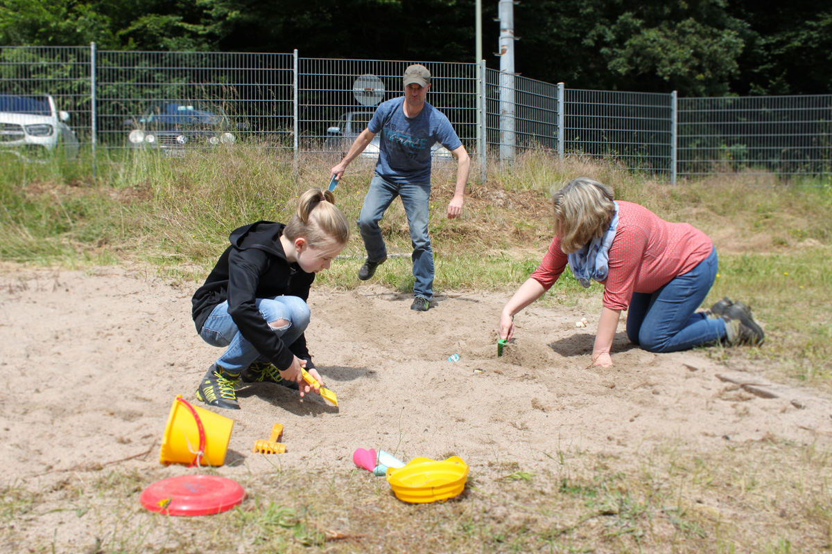 Schatzsuche an Station 8
