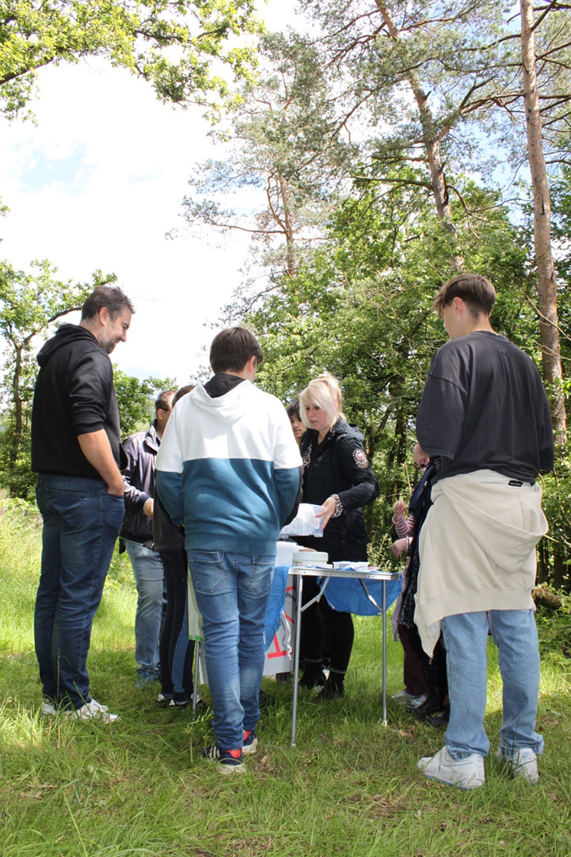 Station des Kindergartens
