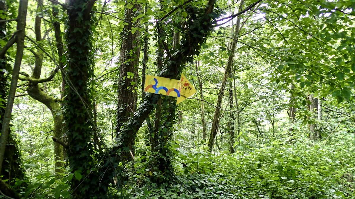 Wegweiser Dorfrallye 1