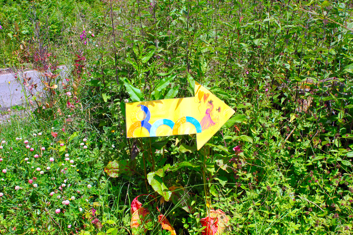 Wegweiser Dorfrallye 2