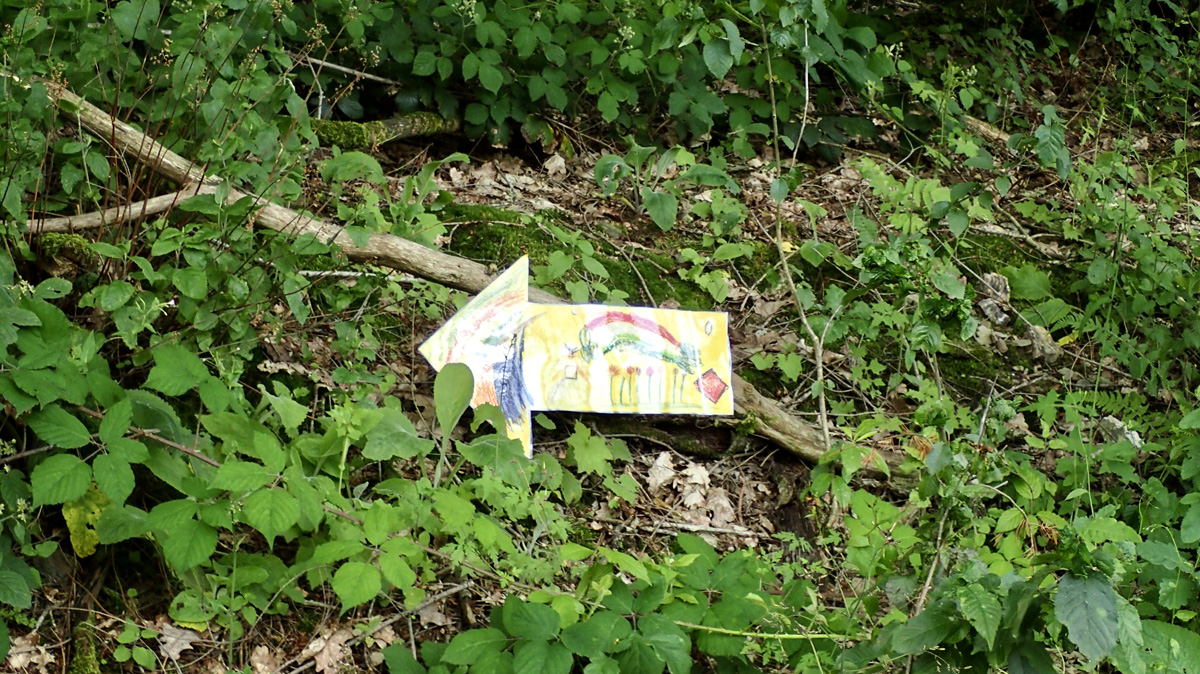 Wegweiser Dorfrallye