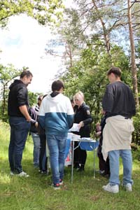 Station des Kindergartens